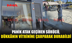 GAZİMAĞUSA’DA PANİK ATAK KAZAYA NEDEN OLDU