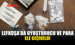 LEFKOŞA’DA 150 GRAM HİNTKENEVİRİ VE YÜKLÜ MİKTARDA NAKİT ELE GEÇİRİLDİ