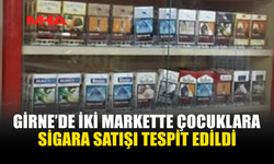 GİRNE’DE 18 YAŞINDAN KÜÇÜĞE SİGARA SATIŞI: 2 MARKETE CEZA