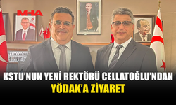 KSTU REKTÖRÜ CELLATOĞLU’NDAN YÖDAK’A İLK RESMİ ZİYARET