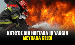 BİR HAFTADA 18 YANGIN: ZARAR 1 MİLYON 51 BİN 500 TL