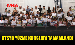 KTSYD YÜZME KURSLARI TAMAMLANDI, KURSİYERLERE MADALYA VE BAŞARI SERTİFİKALARI VERİLDİ