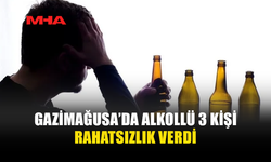 GAZİMAĞUSA’DA ALKOLLÜ HALDE ÇEVREYE RAHATSIZLIK VERDİLER