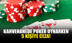 GAZİMAĞUSA’DA KAHVEHANEYE KUMAR DENETİMİ