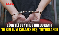 GÖNYELİ’DE YERE DÜŞEN 10 BİN TL’Yİ ÇALDILAR