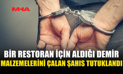 RESTORANIN HESABINA YAZDIRDI, MALZEMELERİ GÖTÜRDÜ