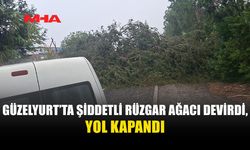 SÜRÜCÜLERİN DİKKATİNE: GÜZELYURT-KALKANLI YOLU KAPANDI
