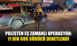 ÜLKE GENELİNDE GECE DENETİMİ: 2 BİN 67 SÜRÜCÜ RAPOR EDİLDİ