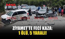 ZİYAMET’TE FECİ KAZA: 62 YAŞINDAKİ ŞAHIS HAYATINI KAYBETTİ
