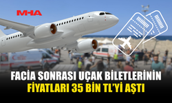 MERSİN-ERCAN UÇUŞLARINDA BİLET FİYATLARI 35 BİN TL’Yİ GÖRDÜ