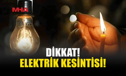 YDÜ ÇEVRESİNDE CUMA GÜNÜ ELEKTRİK KESİNTİSİ