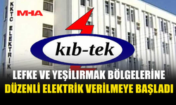 AYDIN: LEFKE VE YEŞİLIRMAK’A DÜZENLİ ELEKTRİK VERİLİYOR