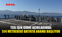 TCG IŞIN BATIKTA ARAMA YAPMAK İÇİN BÖLGEDE
