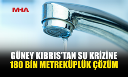 GÜNEY KIBRIS SU KRİZİNE KARŞI DÖRT YENİ ARITMA TESİSİ KURACAK