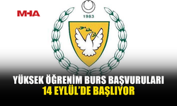 YÜKSEK ÖĞRENİM BURS BAŞVURULARI 14 EYLÜL’DE BAŞLIYOR