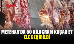METEHAN'DA KKTC’YE GEÇİRİLMEK İSTENEN 50 KİLO ET ELE GEÇİRİLDİ