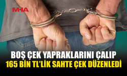 MEHMETÇİK’TE ÇEK SAHTEKÂRLIĞI: 165 BİN TL’LİK VURGUN