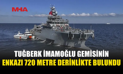 SİLİVRİ AÇIKLARINDA BATTAN GEMİ 720 METRE DERİNLİKTE TESPİT EDİLDİ