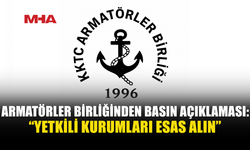 KKTC ARMATÖRLER BİRLİĞİ: MÜRETTEBATIN EHLİYET VE ÇALIŞMA İZNİ STATÜSÜNE İLİŞKİN İDDİALAR DOĞRU DEĞİL