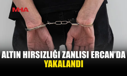 GÜZELYURT’TA ALTIN HIRSIZLIĞINDA ARANAN ZANLI TUTUKLANDI