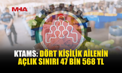 KTAMS AÇLIK VE YOKSULLUK SINIRINI AÇIKLADI