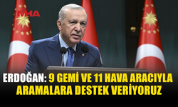 ERDOĞAN’DAN GİRNE’DEKİ GEMİ FACİASIYLA İLGİLİ AÇIKLAMA