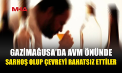 AVM ÖNÜNDE ALKOLLÜ İKİ KİŞİ BAĞIRIP ÇAĞIRDI, TUTUKLANDI