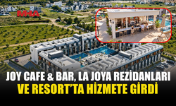 JOY CAFE & BAR, LA JOYA’DA KAPILARINI AÇTI