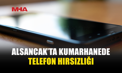 ALSANCAK'TA KUMARHANEDE UNUTULAN TELEFON ÇALINDI
