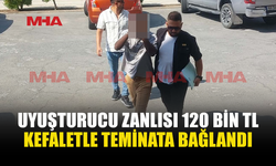 UY*ŞTURUCU SATIŞI ZANLISINA 120 BİN TL NAKDİ KEFALET