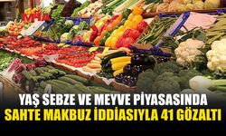 YAŞ SEBZE VE MEYVEDE HAKSIZ KAZANÇ SORUŞTURMASI