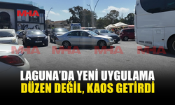 LAGUNA’DA OKUL ÇIKIŞI TRAFİK ÇİLESİ