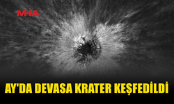 NASA AY’DA 222 METRELİK DEV KRATER BULDU