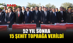 15 KIBRISLI TÜRK ŞEHİT DEVLET TÖRENİYLE DEFNEDİLDİ