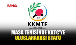 KKTC MASA TENİSİNE ULUSLARARASI ADIM