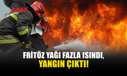 GİRNE’DE RESTORAN MUTFAĞINDA YANGIN