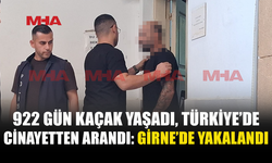 C*NAYETTEN ARANAN ZANLI 922 GÜN SONRA GİRNE’DE YAKALANDI