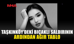 MARKETTE BIÇAKLI SALDIRIYA UĞRAYAN GENÇ KADININ DURUMU AĞIR
