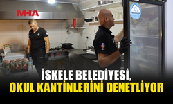 İSKELE’DE OKUL KANTİNLERİ MERCEK ALTINDA