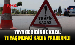 ALSANCAK’TA YAYA GEÇİDİNDE KAZA