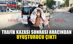 KAZA YAPTI, ARACINDAN UY❢ŞTURUCU EMARELERİ ÇIKTI