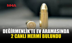 DEĞİRMENLİK’TE 2 ADET 9 MM MERMİ ELE GEÇİRİLDİ
