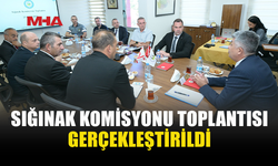 SIĞINAKLARIN DURUMU DEĞERLENDİRİLDİ