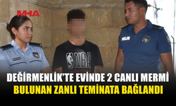 DEĞİRMENLİK’TE EVİNDEN 2 CANLI MERMİ ÇIKTI