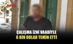 10 KİŞİDEN 6 BİN DOLAR ALDI, ÜLKEYE DÖNÜNCE TUTUKLANDI