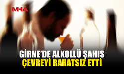 GİRNE’DE ALKOLLÜ ŞAHSA SUÇÜSTÜ TUTUKLAMA
