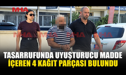4 ADET UY*ŞTURUCULU KAĞIT PARÇASIYLA YAKALANDI