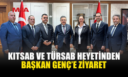 KITSAB VE TÜRSAB HEYETİNDEN BAŞKAN GENÇ’İ ZİYARET ETTİ
