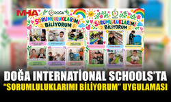 DOĞA INTERNATİONAL SCHOOLS’TA SORUMLULUK EĞİTİMİ