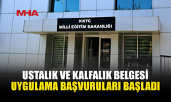 USTALIK VE KALFALIK BELGESİ BAŞVURULARI BAŞLADI